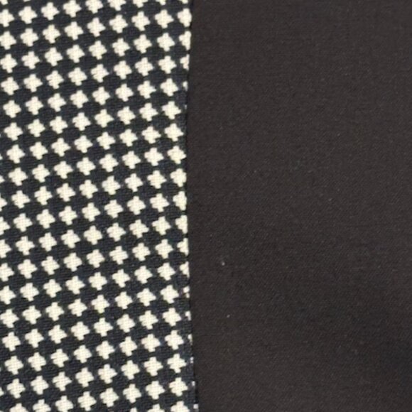 Tahari Arthur S Levine Black and White Houndstooth 2 Piece Skirt Set - Size 6 - Picture 8 of 11